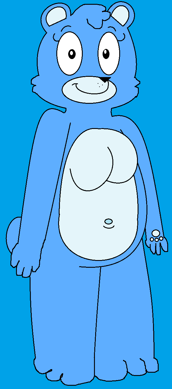 Blue-Berri Bear (My OC)