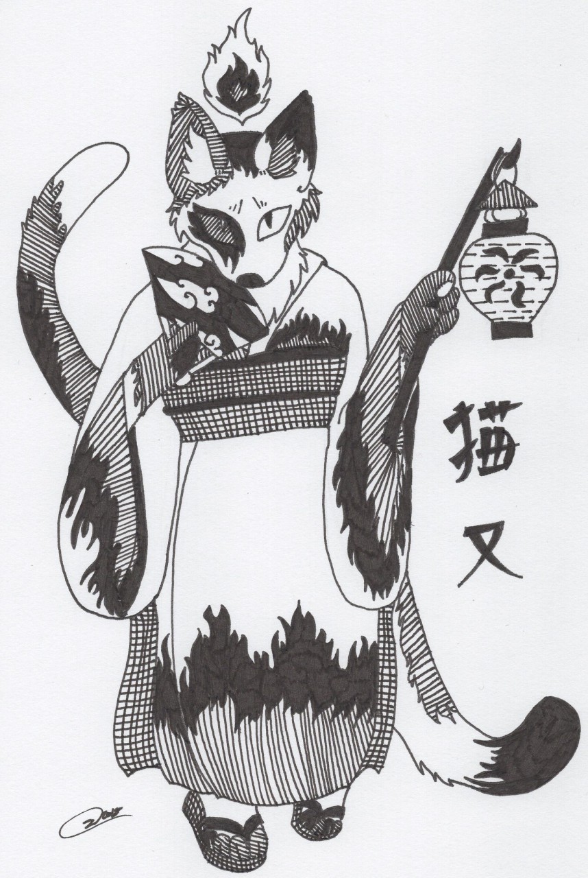 Nekomata - Yokai