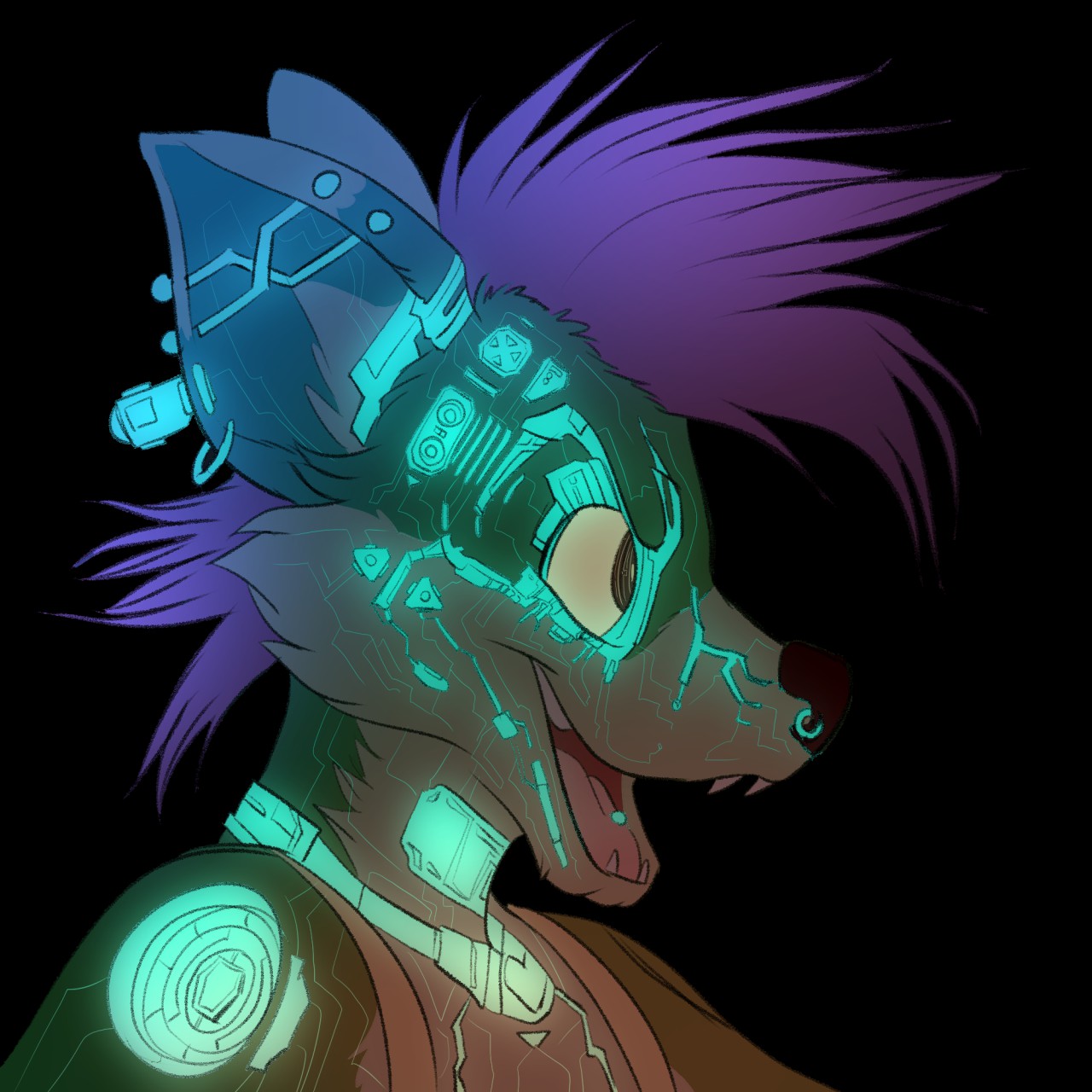 Cyberpunk Icon - Alex by SHM128III -- Fur Affinity [dot] net