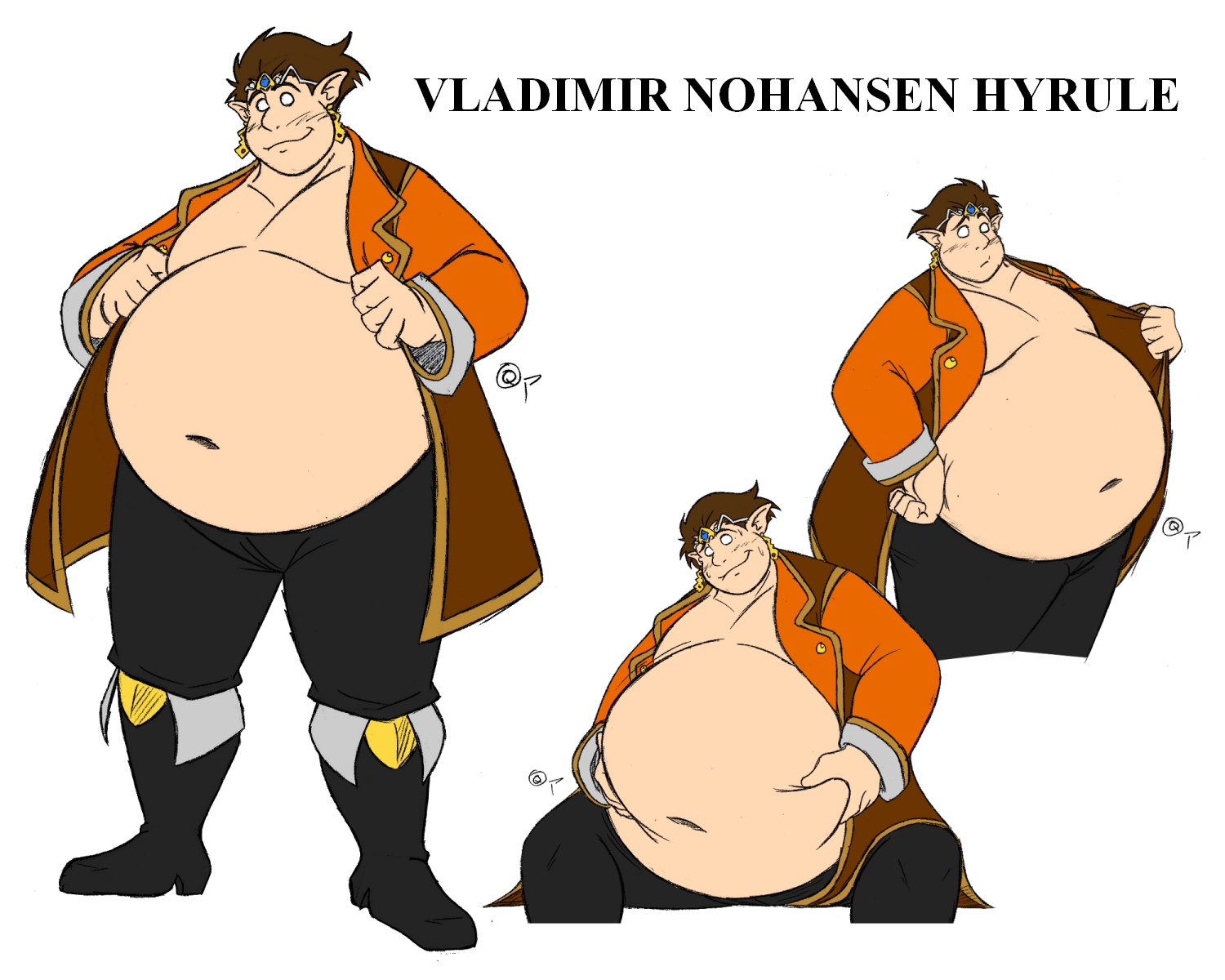 Vladimir Nohansen Hyrule character reference sheet by Shogo87 -- Fur  Affinity [dot] net