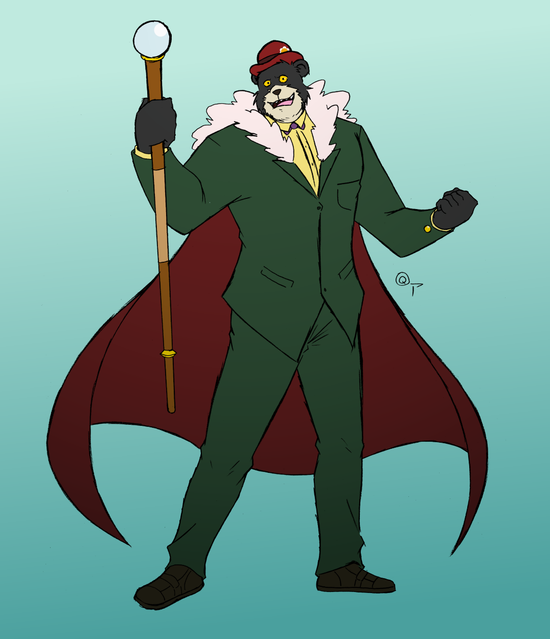 Kumamoto - The Grand Magician, The Greatest Showman by Shogo87 -- Fur  Affinity [dot] net