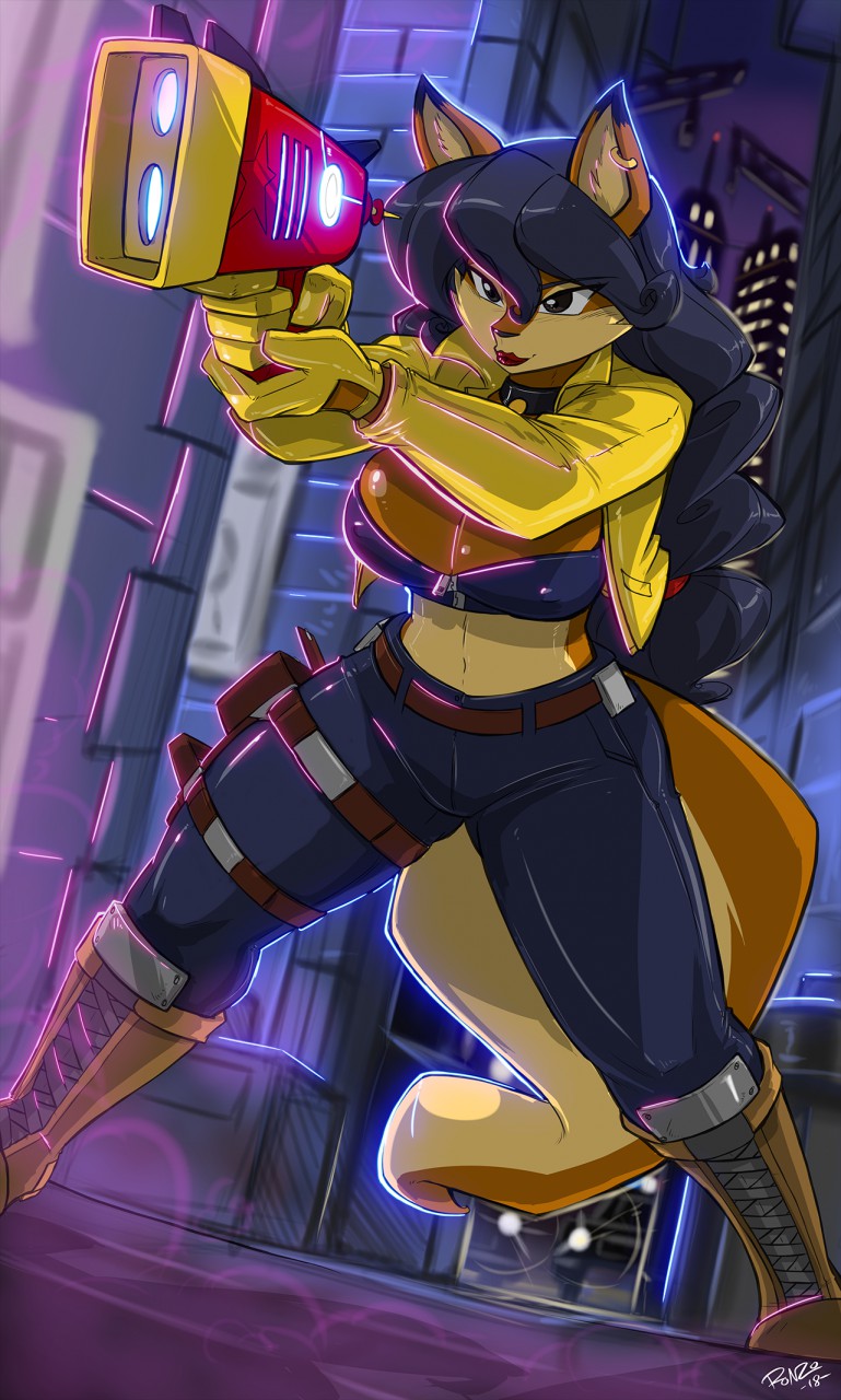 Maverikat Comm: Carmelita II by ShoNuff44 -- Fur Affinity [dot] net