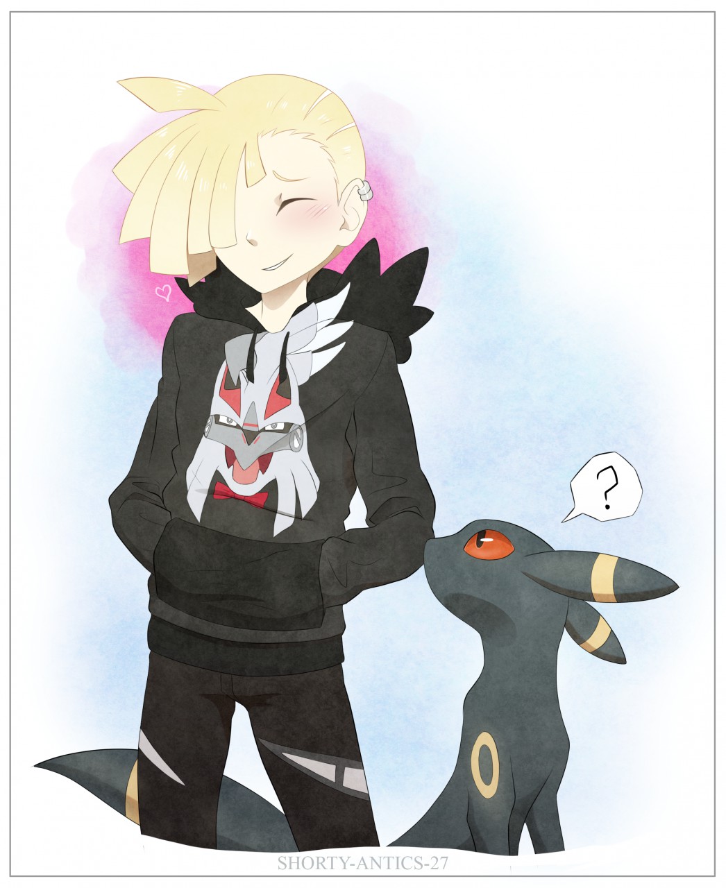 Gladion can't get enough of Silvally by shorty-antics-27 -- Fur Affinity  [dot] net