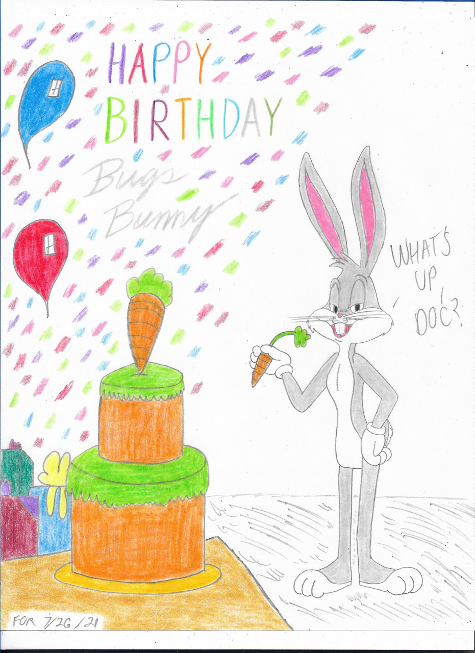 Happy Birthday, Bugs Bunny by shrekrulez -- Fur Affinity [dot] net