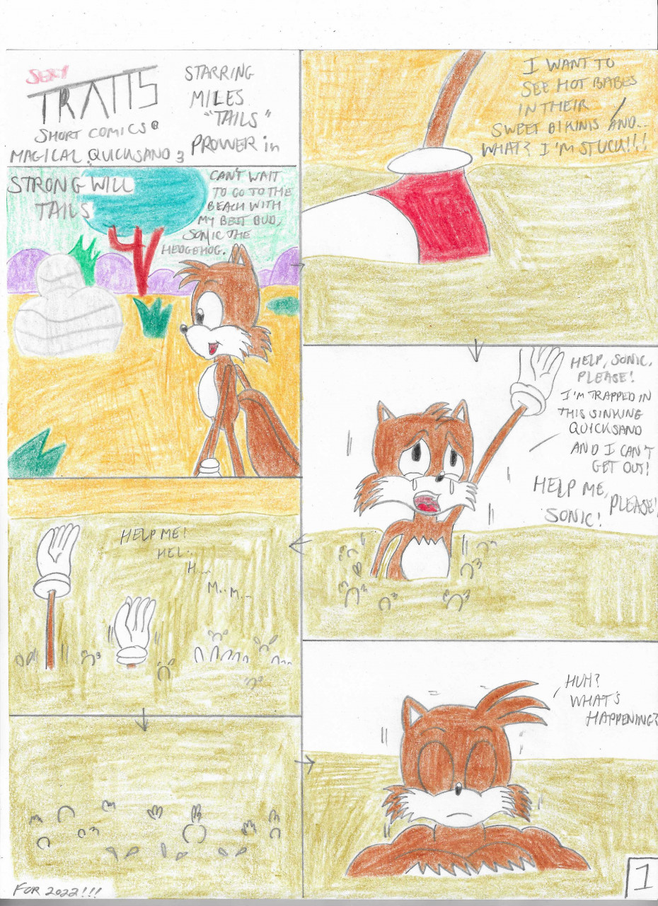 Sexy Trans Comic Tails Pg.1 by shrekrulez -- Fur Affinity [dot] net