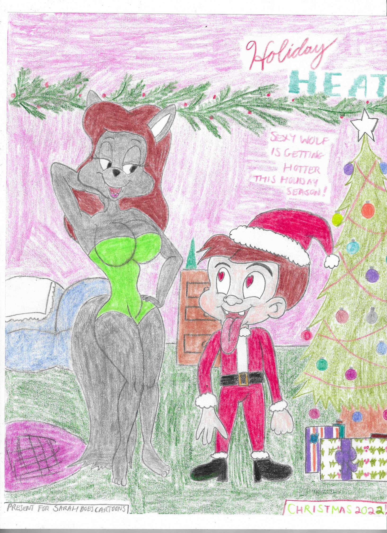 Holiday Heat 2022 #13 by shrekrulez -- Fur Affinity [dot] net