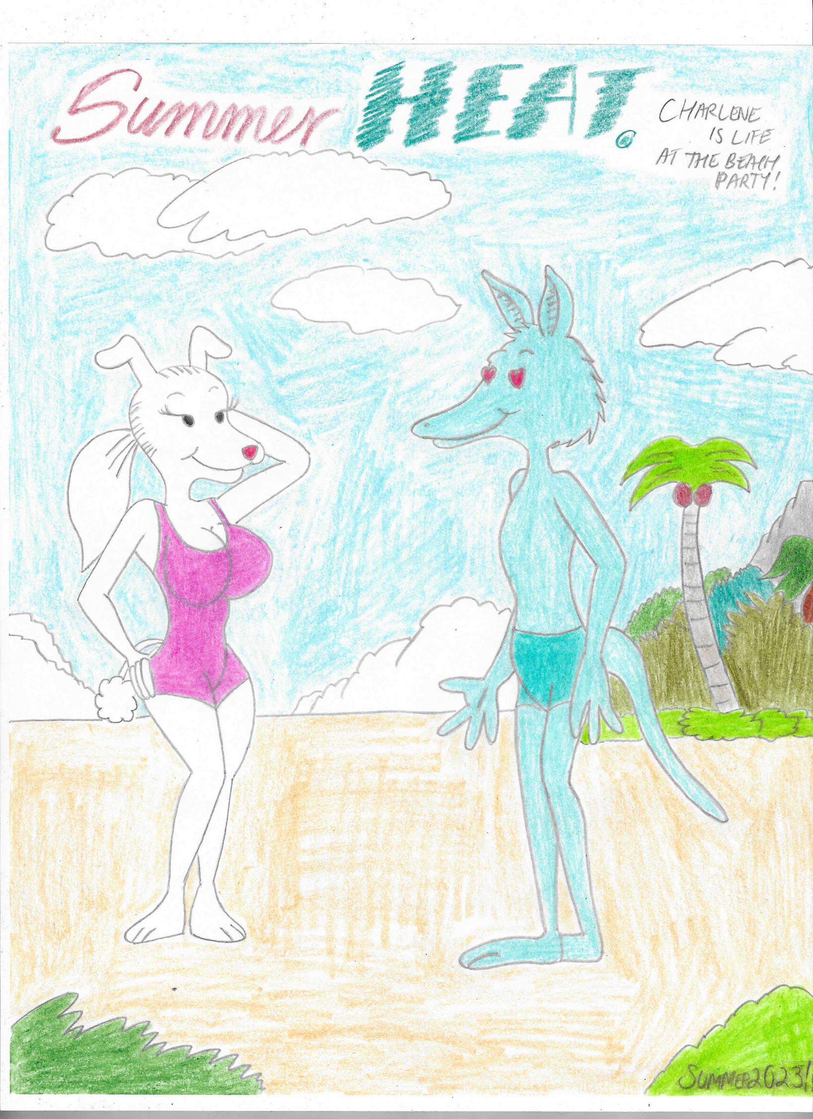 Summer Heat 2023 #4 by shrekrulez -- Fur Affinity [dot] net