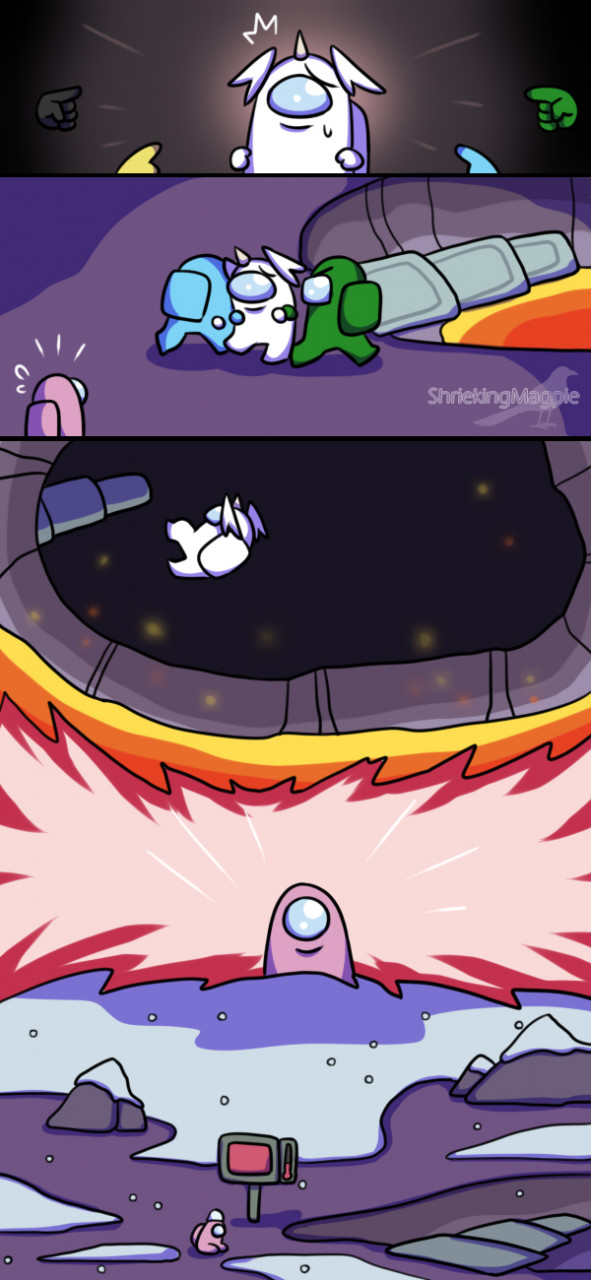 AMOGUS Meme Comic by miyapic on DeviantArt