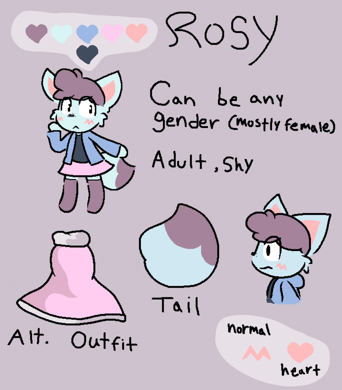 new ref sheet by ShslSadCat -- Fur Affinity [dot] net