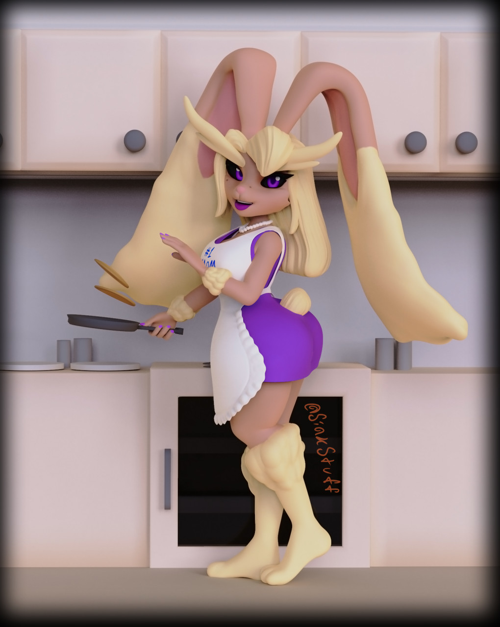 Lopunny Housewife! by SiakNoFethk -- Fur Affinity [dot] net