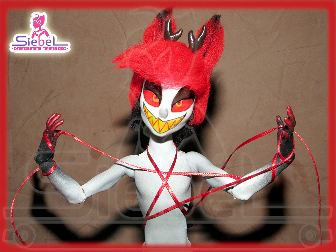 OOAK Alastor Hazbin Hotel by SiebelCustomDoll -- Fur Affinity [dot] net