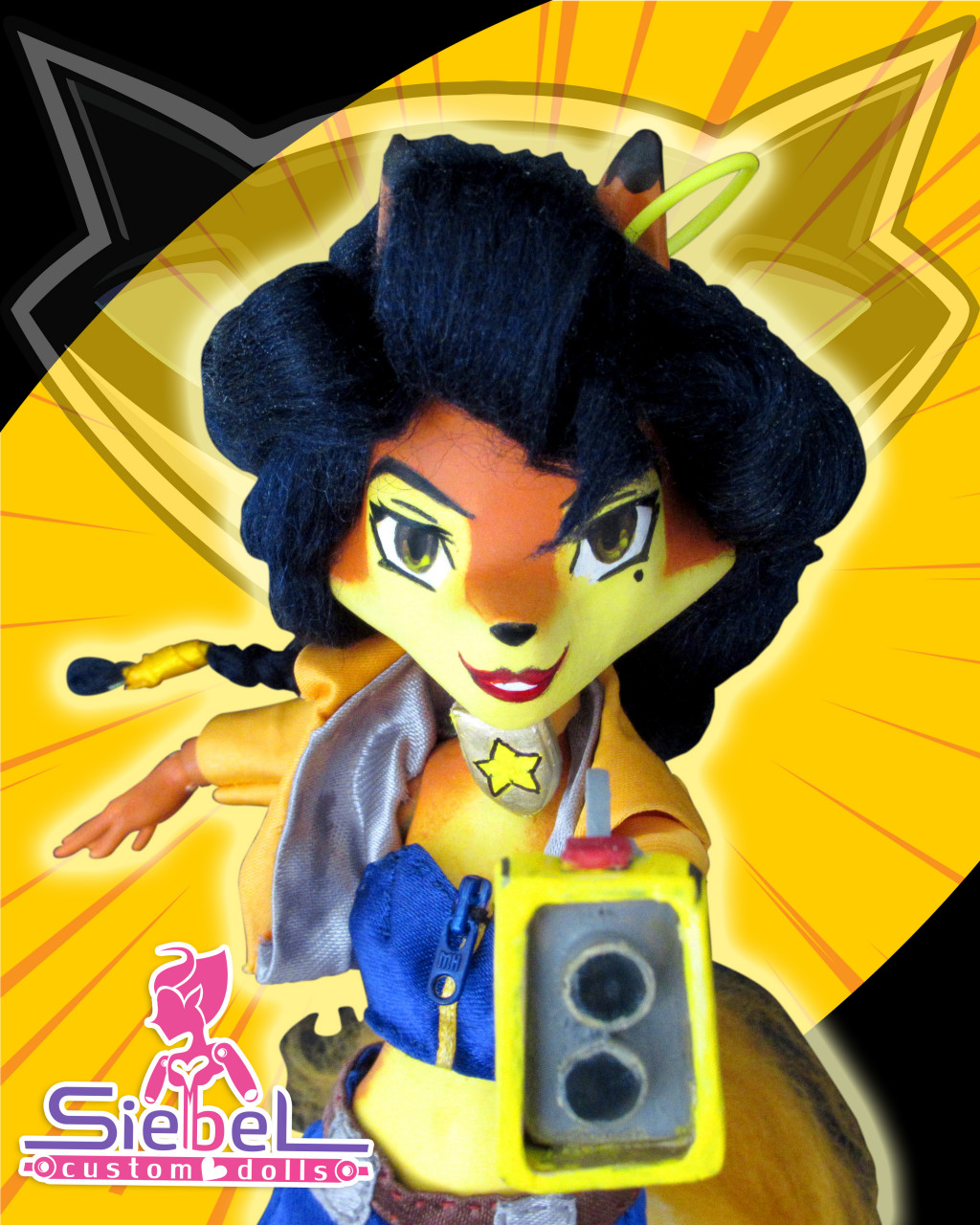  Carmelita Fox, from the game Sly Cooper: Thieves in Time