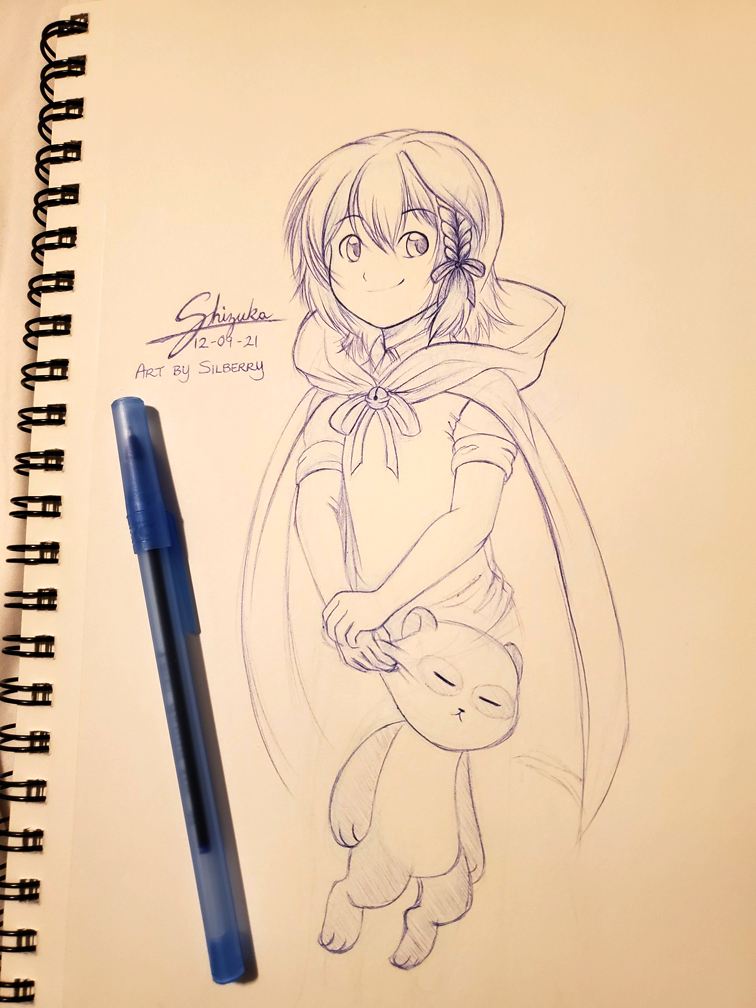 How to Draw Shizuka step by step || pencil sketch drawing - YouTube