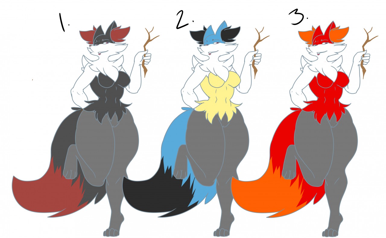 braixen and zoroark