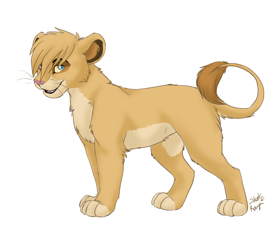 lion king 2 vitani coloring pages