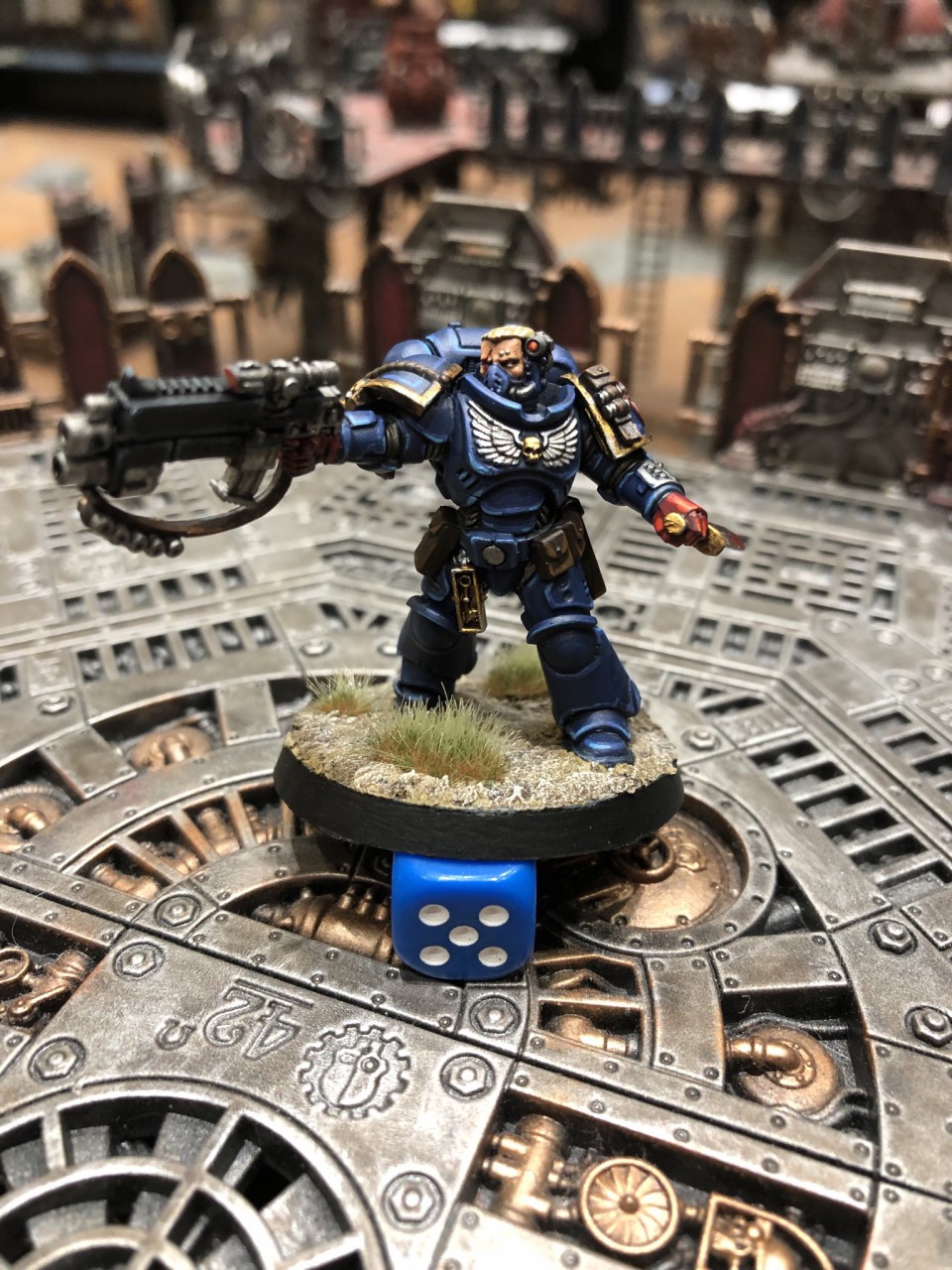Primaris Crimson Fist Lieutenant by Silkpaws -- Fur Affinity [dot] net