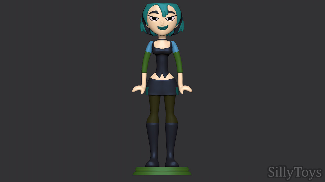 Gwen - Total Drama 3D Print Model by SillyToys