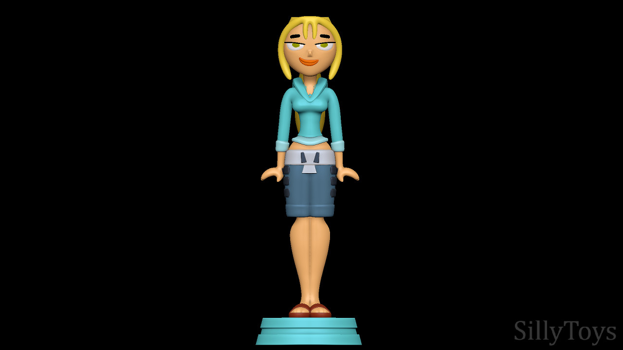 Gwen - Total Drama 3D Print Model by SillyToys