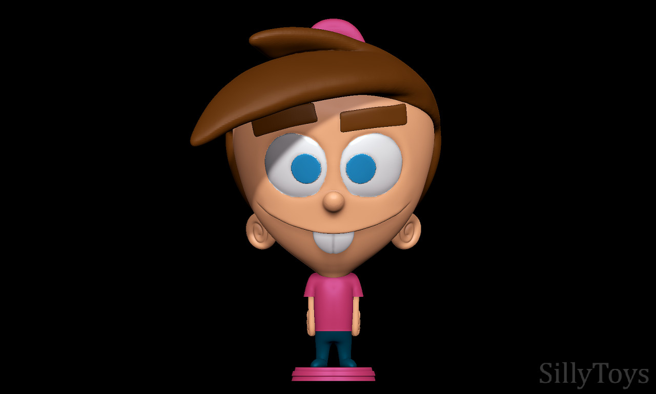 Timmy Turner - The Fairly OddParents 3D print by SillyToys -- Fur Affinity  [dot] net