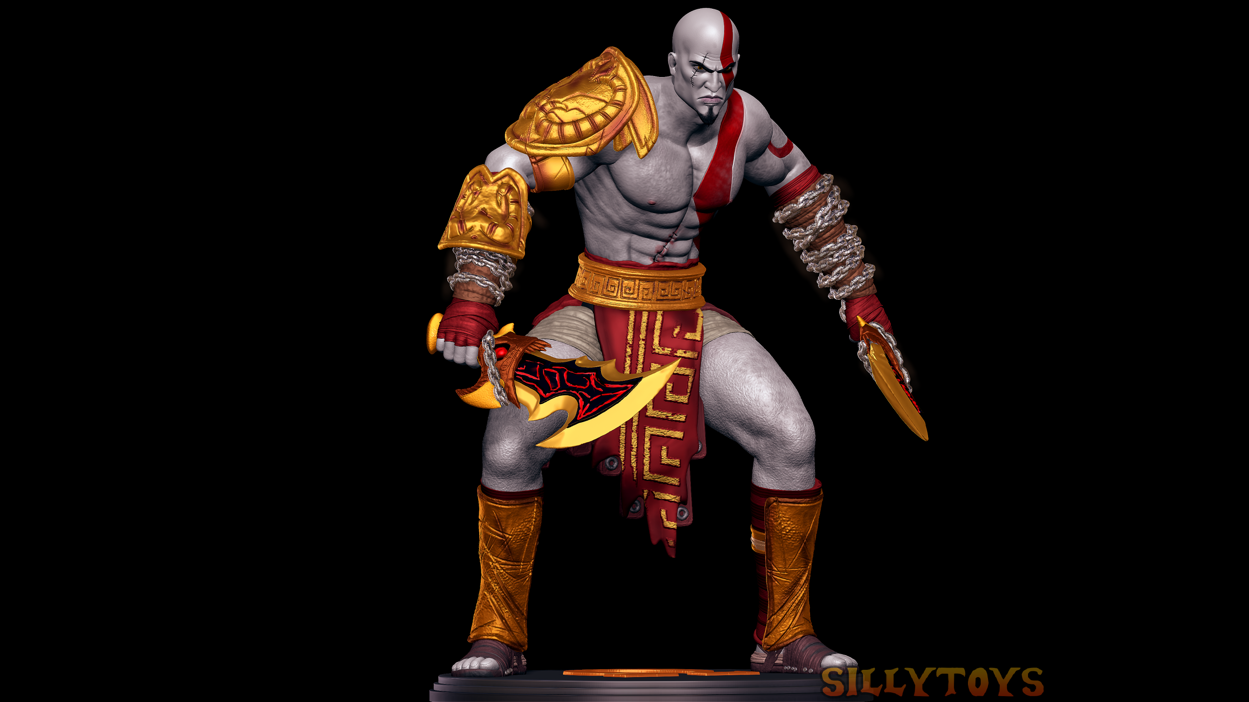 THE GOD OF WAR STATUE | 3D Print Model