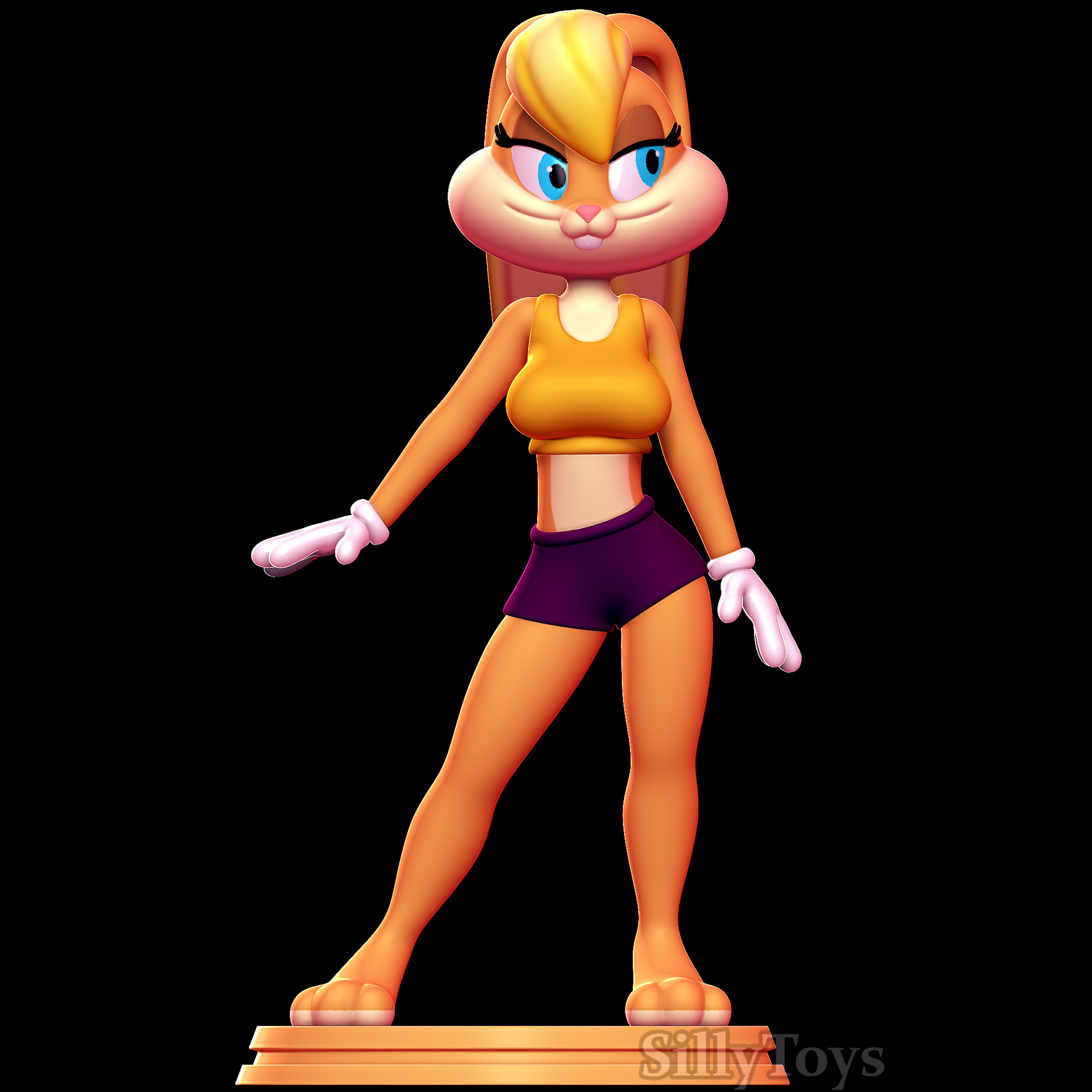 Lola Bunny - Looney Tunes 3D print model by SillyToys -- Fur Affinity [dot]  net