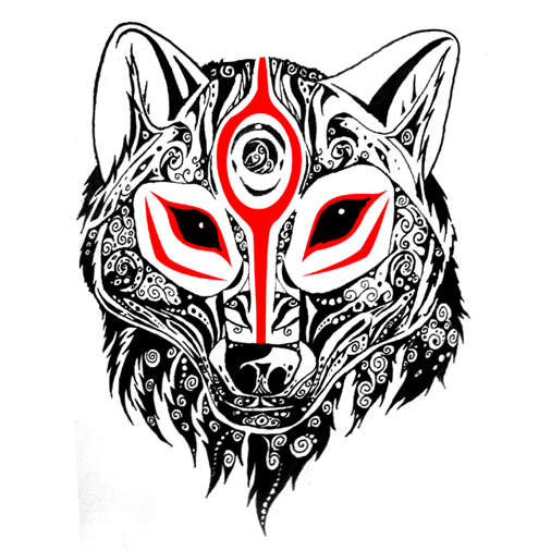 okami tribal tattoo