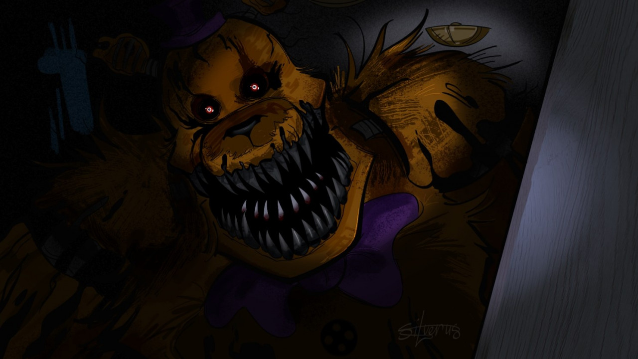 FNAF - Nightmare Fredbear, fnaf , nightmare , fredbear , five