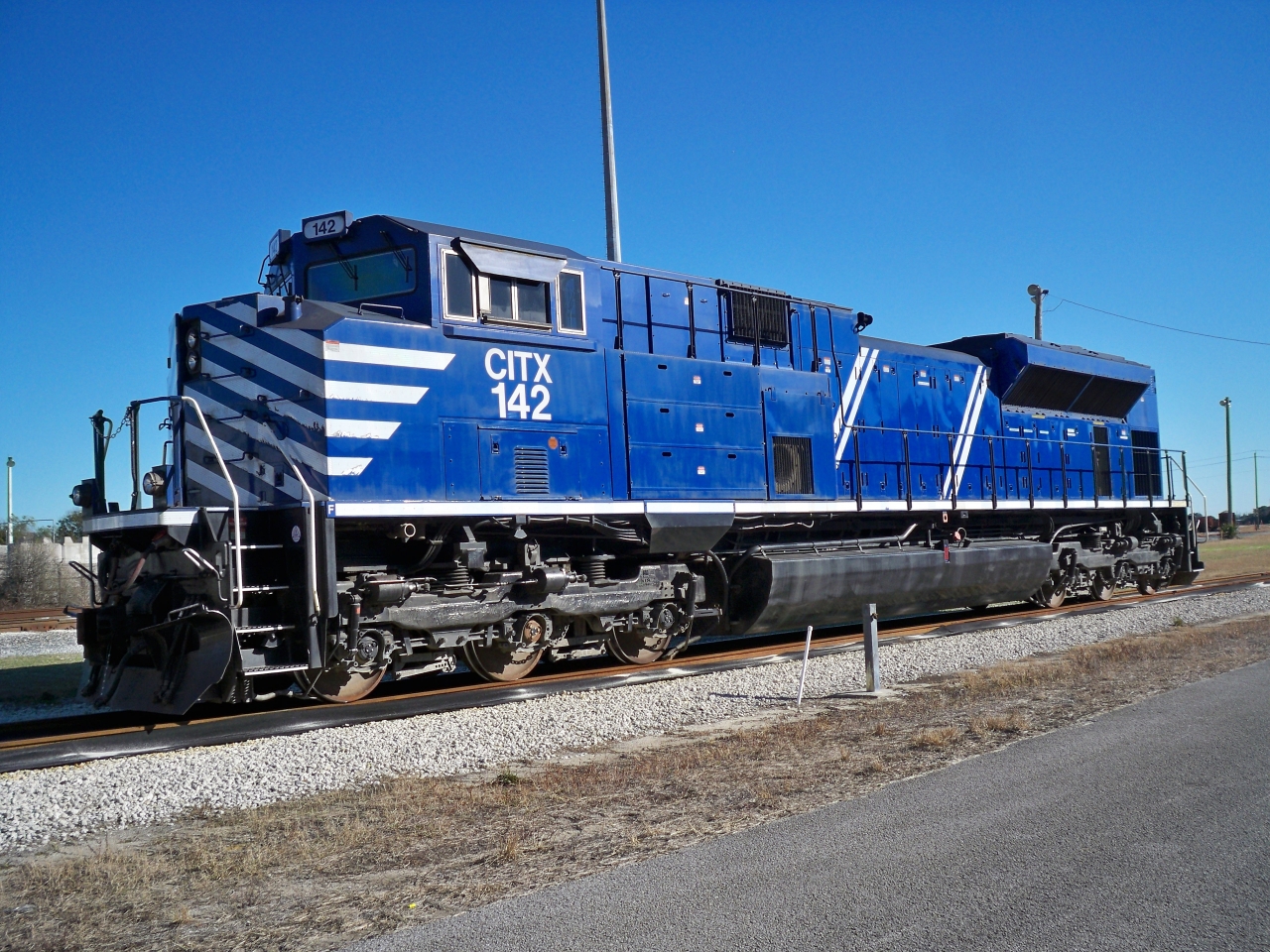 CITX 142, EMD SD70M-2 by Silverwolfoneofmany -- Fur Affinity