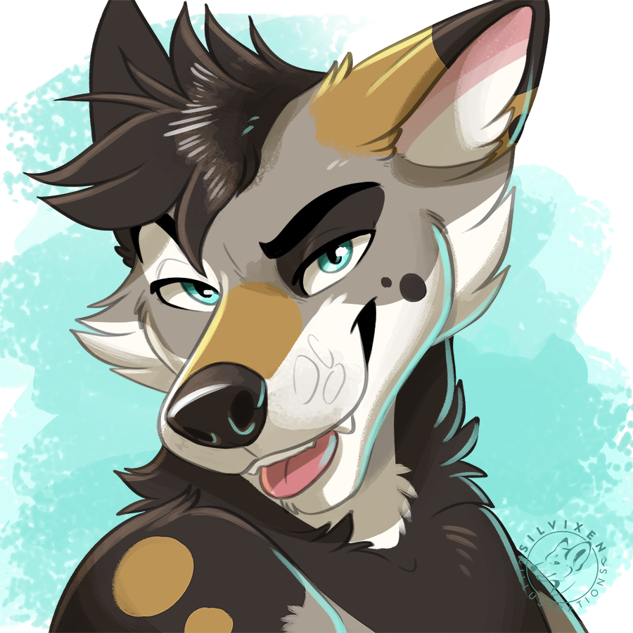 Hudson - Head Shot Sketch by Silvixen -- Fur Affinity [dot] net