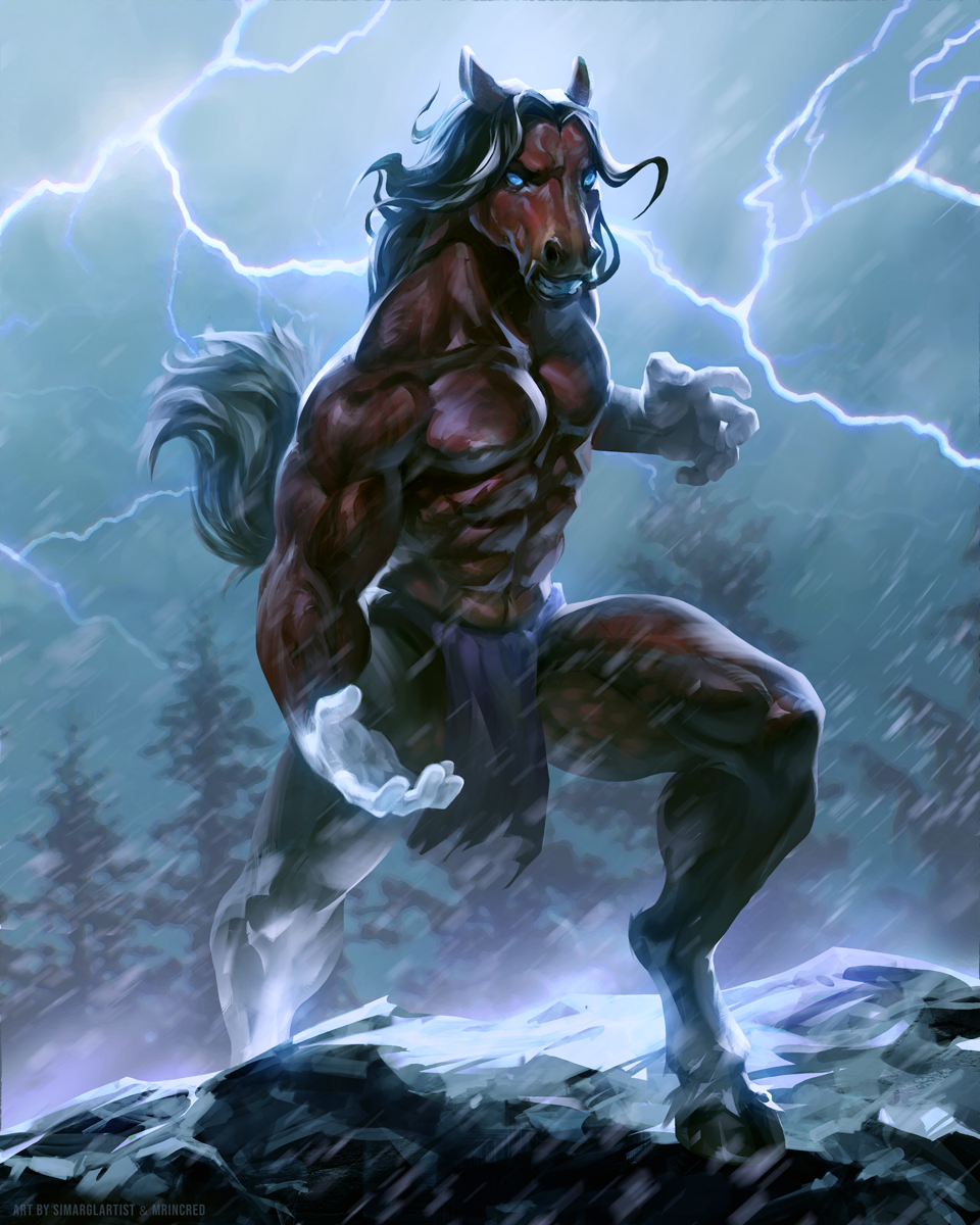 Werehorse by Simargl_Artist -- Fur Affinity [dot] net