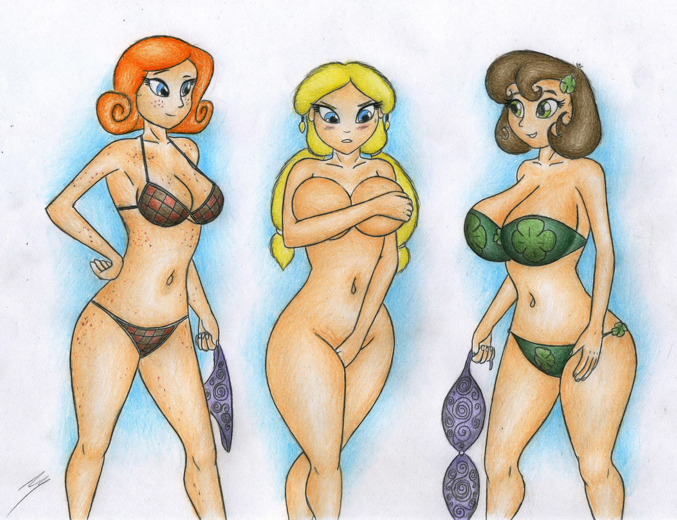 Bikini Malfunction by Sinaherib -- Fur Affinity [dot] net