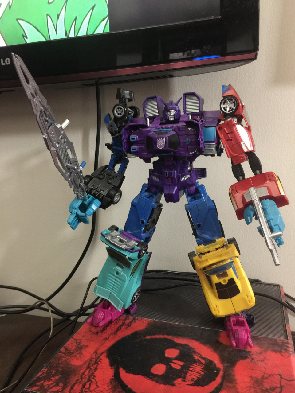 Transformers combiner store wars g2 menasor