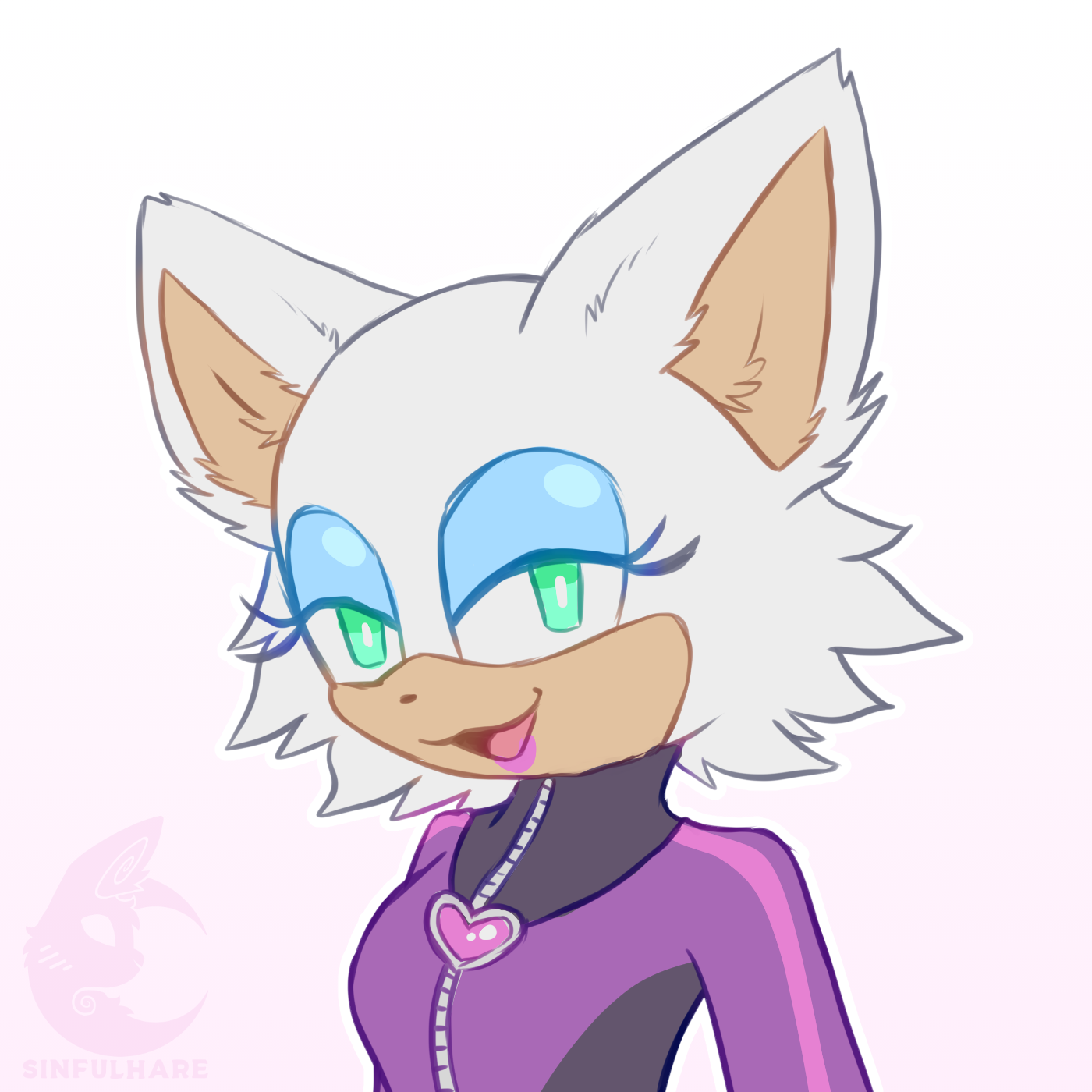 Sonic Prime Rouge by SinfulHare -- Fur Affinity [dot] net