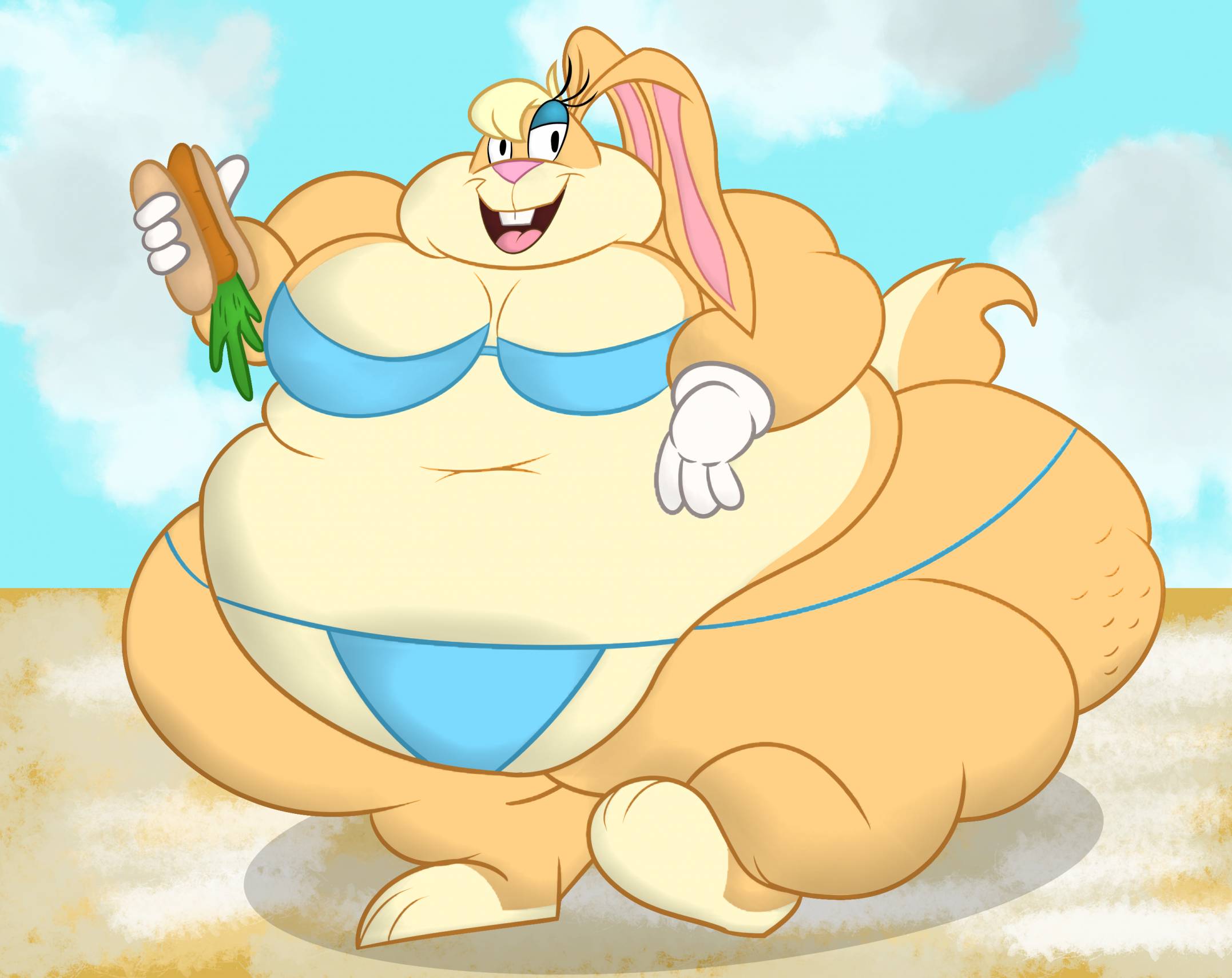 The Lola Eats a Fattening Carrotdog Show by SinkCandyDarkWeb -- Fur  Affinity [dot] net