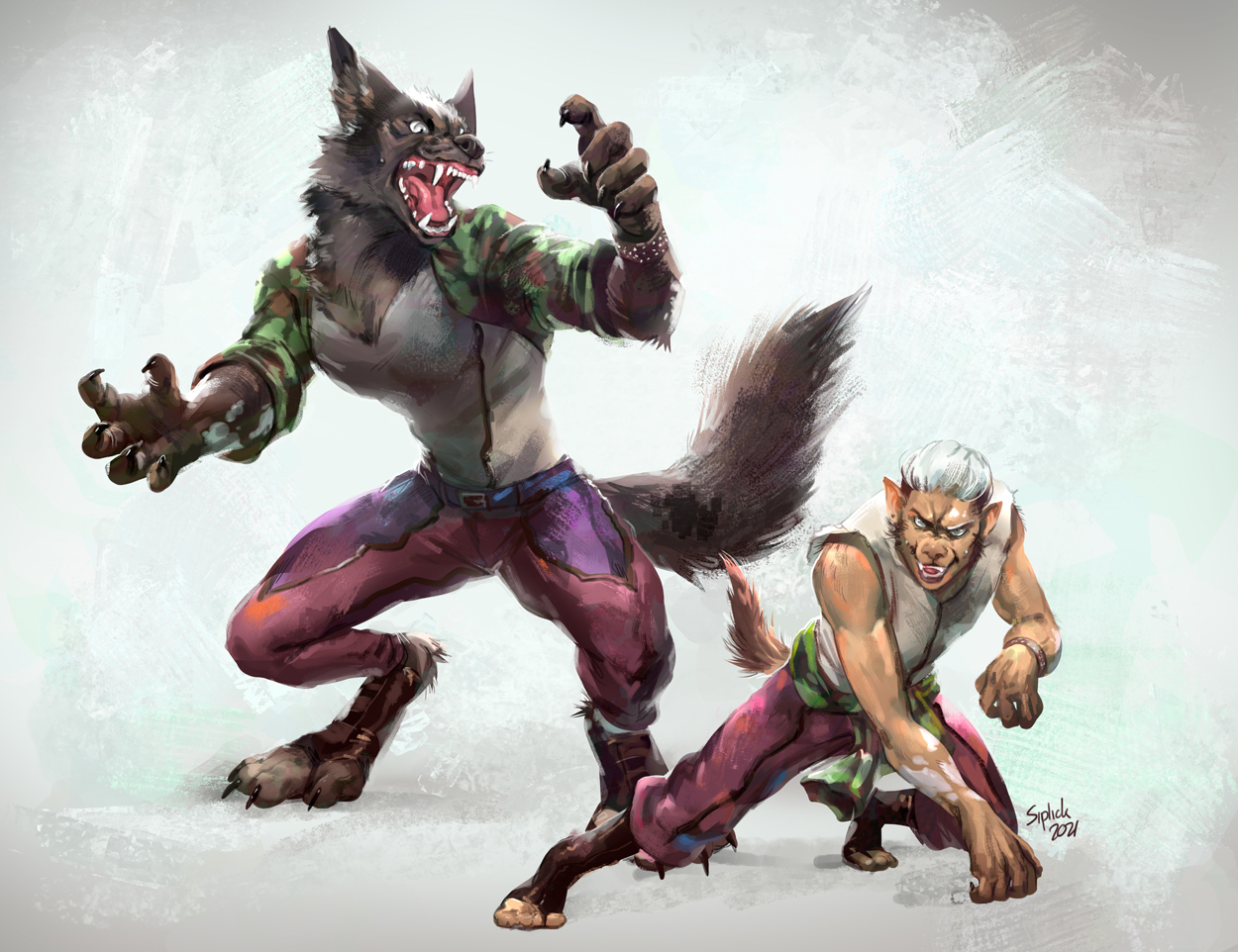 Werelion vs werewolf