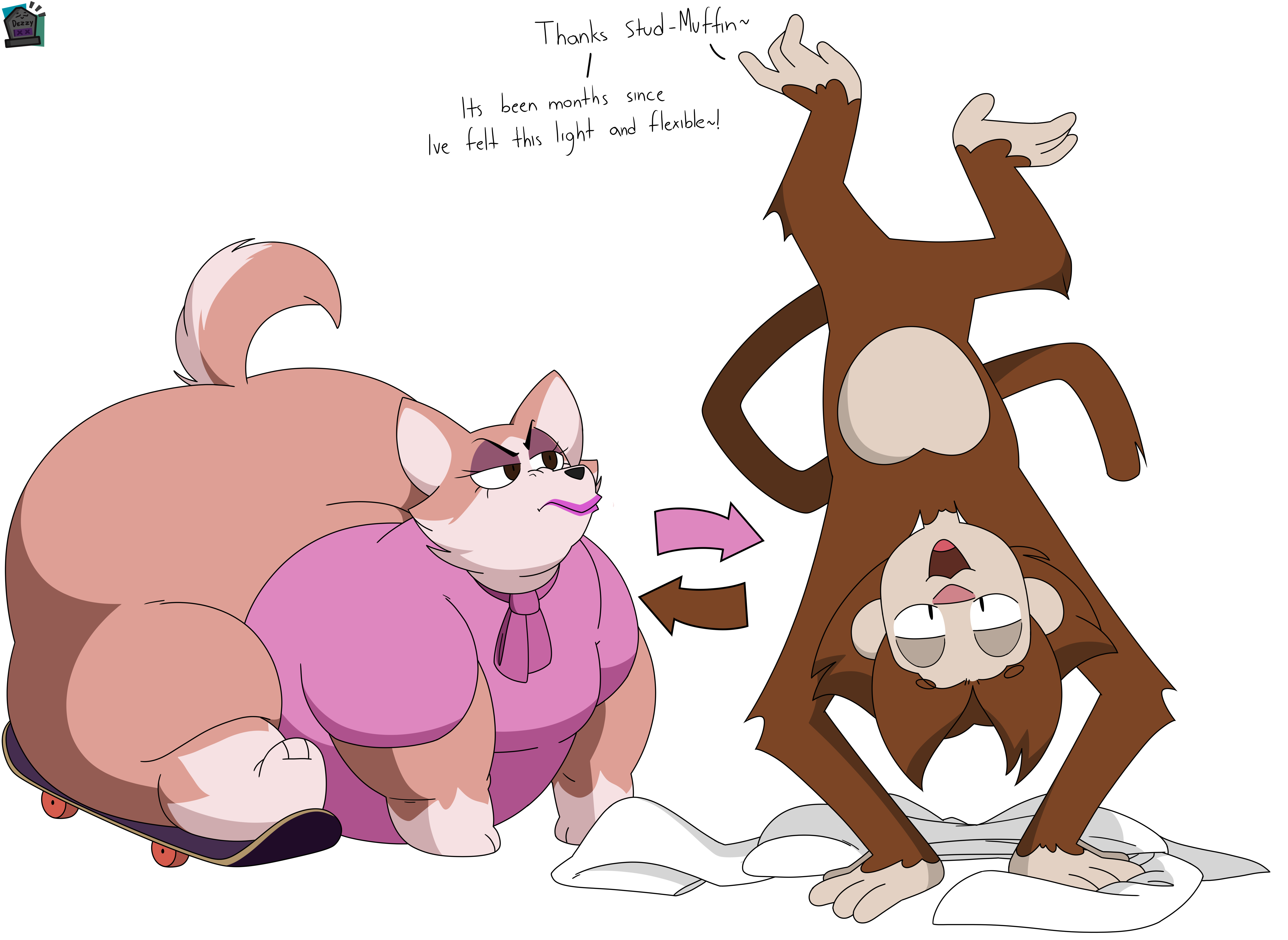Mitzi Mixup (Corgi Body-Swap WG) by SirgeTheStar -- Fur Affinity [dot] net