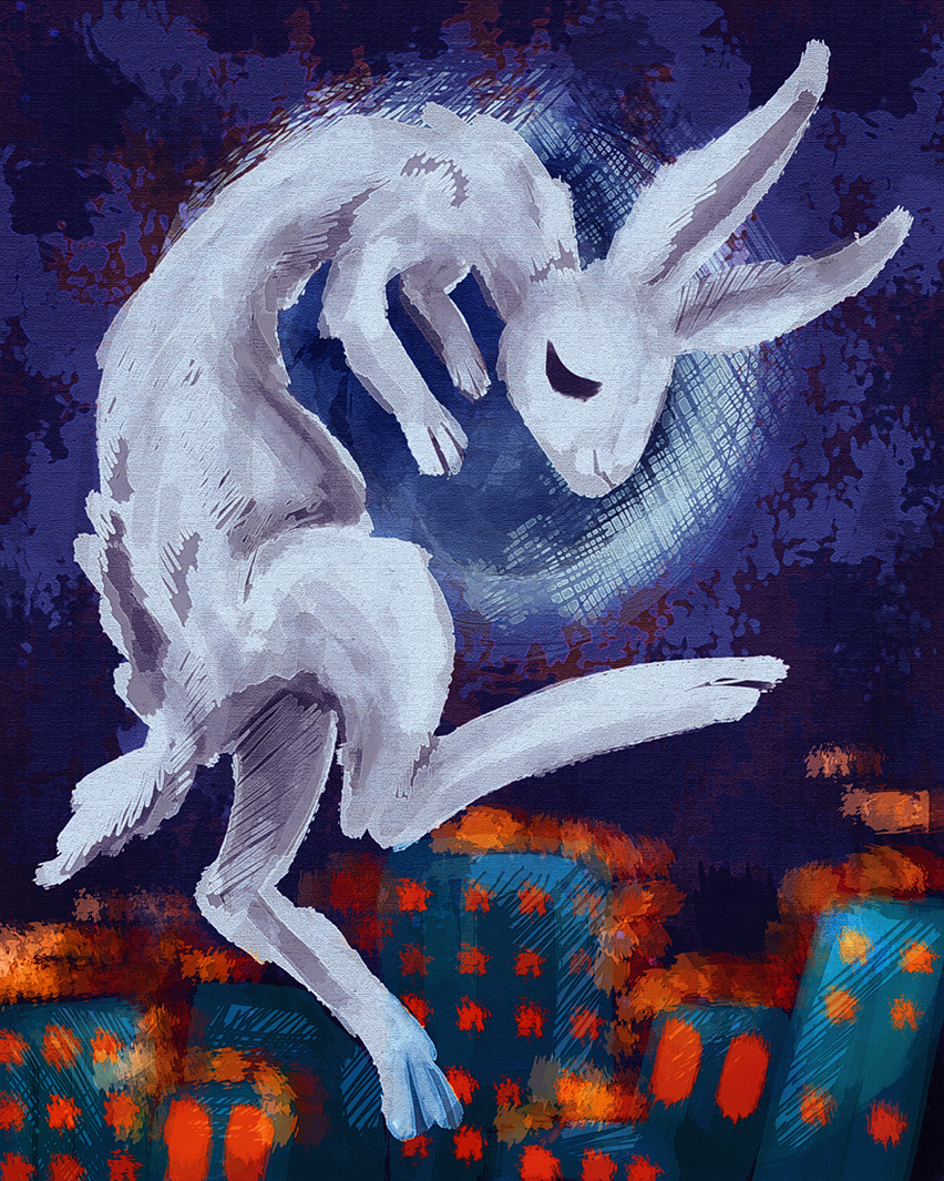 Rabbit Moon Sketch By Sirhagfish Fur Affinity Dot Net