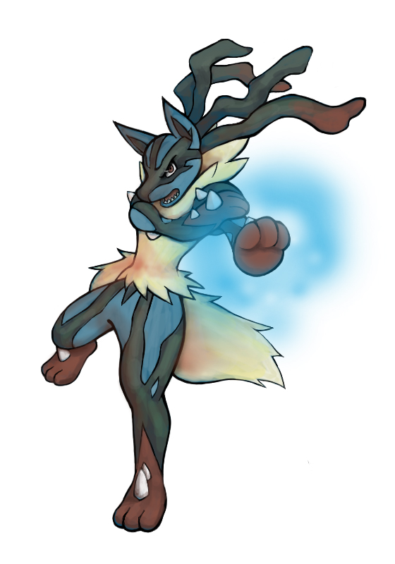 Mega Lucario : r/pokemon