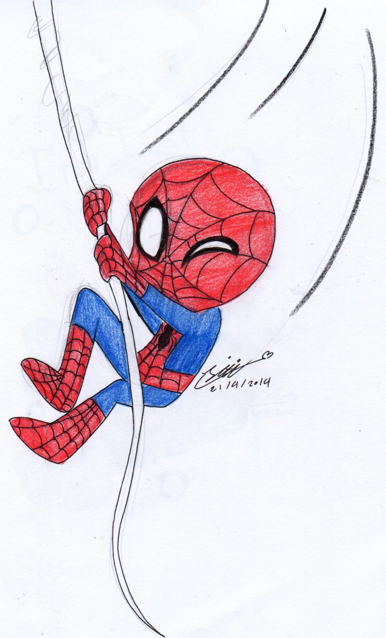 FanArt::Chibi Spiderman by sitinuramjah -- Fur Affinity [dot] net