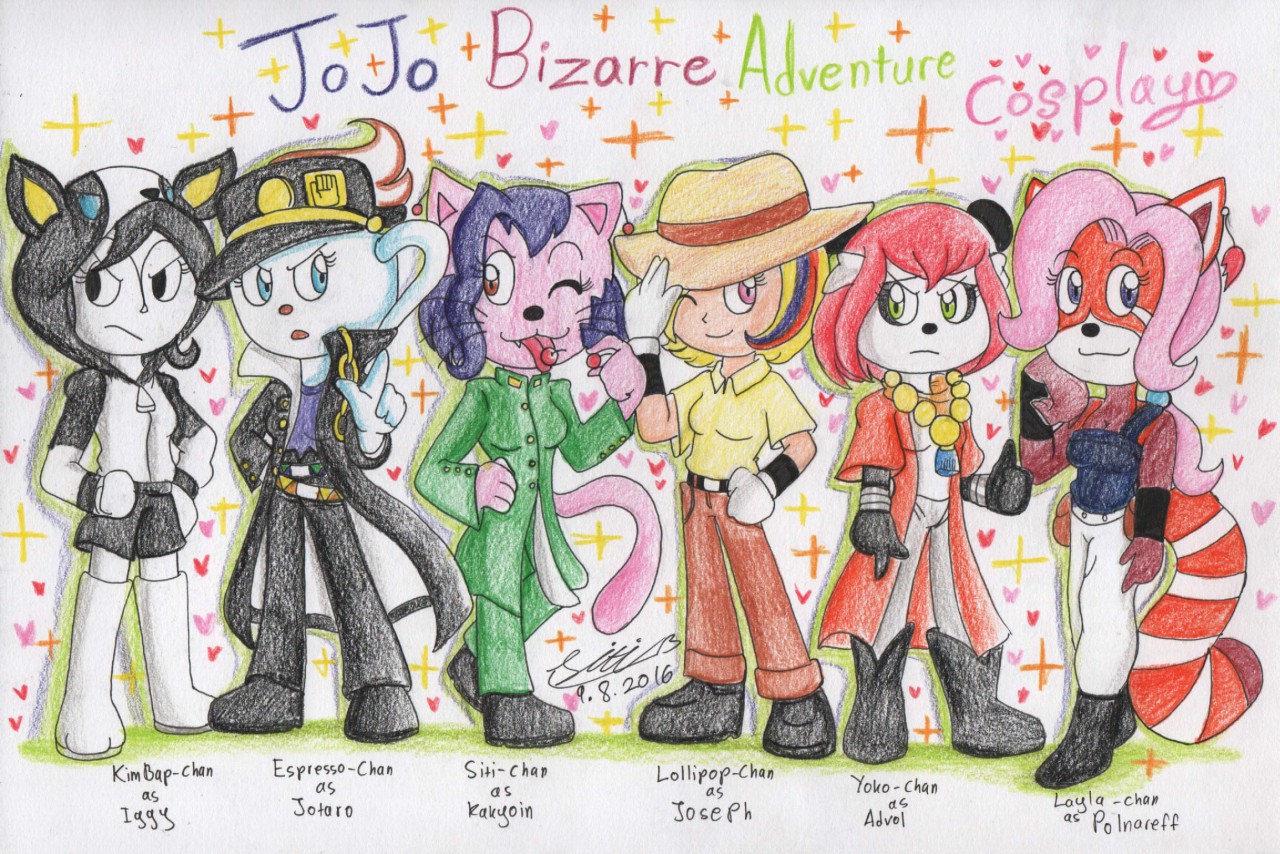 JoJo's Bizarre Adventure Jotaro Gender Bending Fan Art