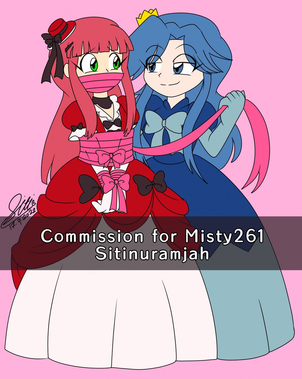 COMM::Princess Misty Wrapped Ribbon by Laz by sitinuramjah -- Fur Affinity  [dot] net