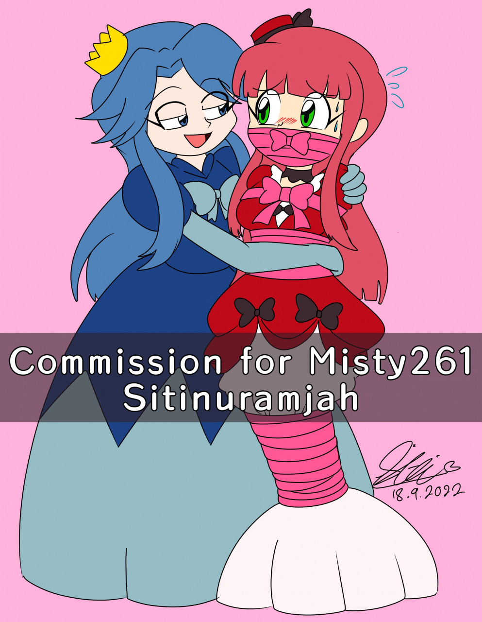 COMM::Princess Misty Wrapped Ribbon by Laz 2 by sitinuramjah -- Fur  Affinity [dot] net