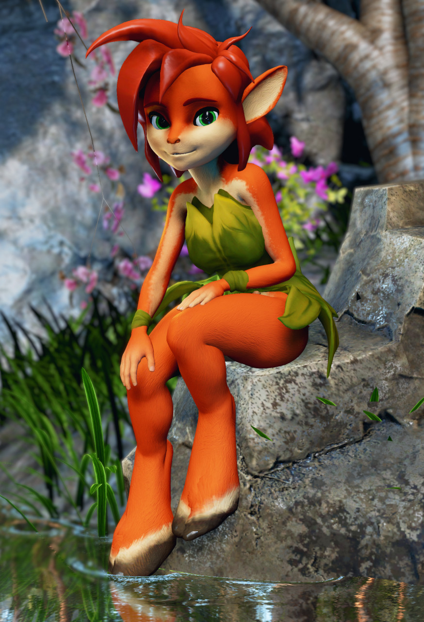 EA] Elora the Faun for Virt-A-Mate by Sivels -- Fur Affinity [dot] net