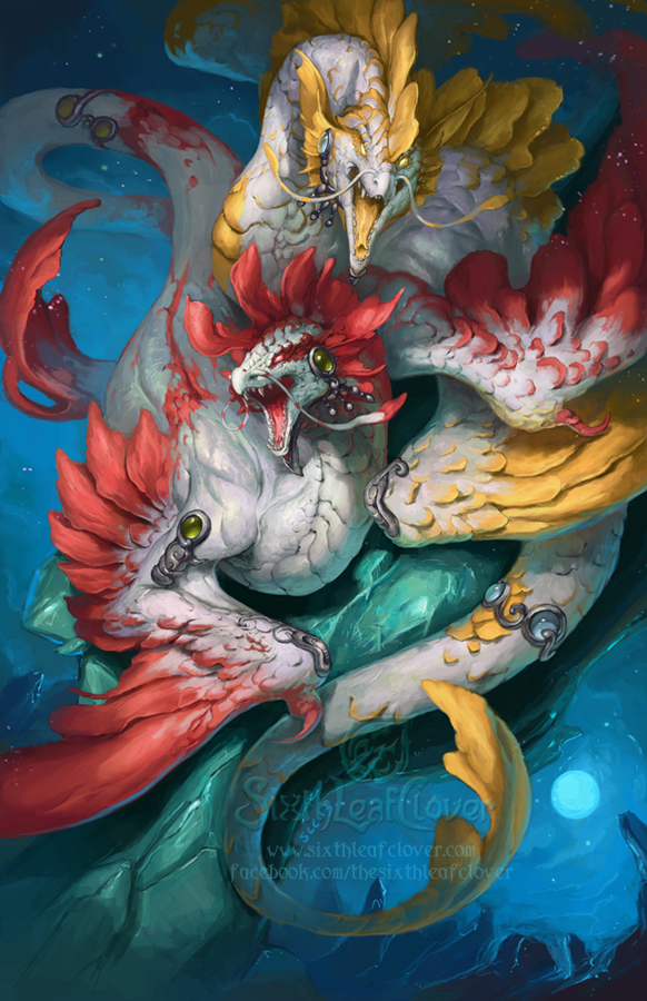 2014 Zodiac Dragons Pisces by sixthleafclover Fur Affinity