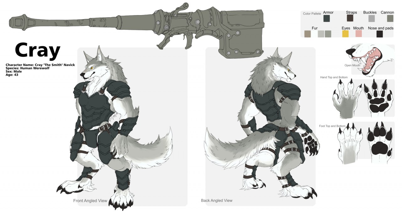 armored werewolf