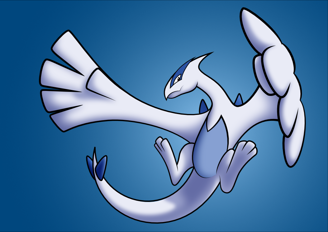 lugia (pokemon) drawn by sifyro