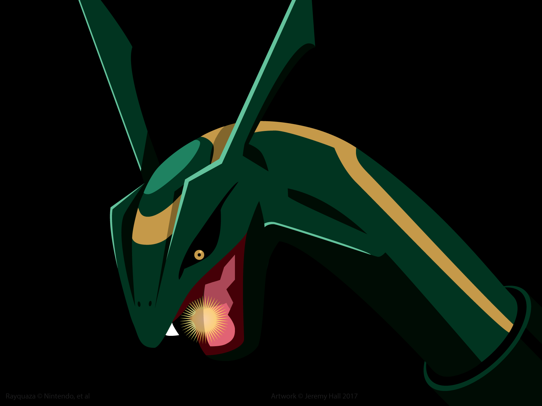 Rayquaza - #384 -  Pokédex