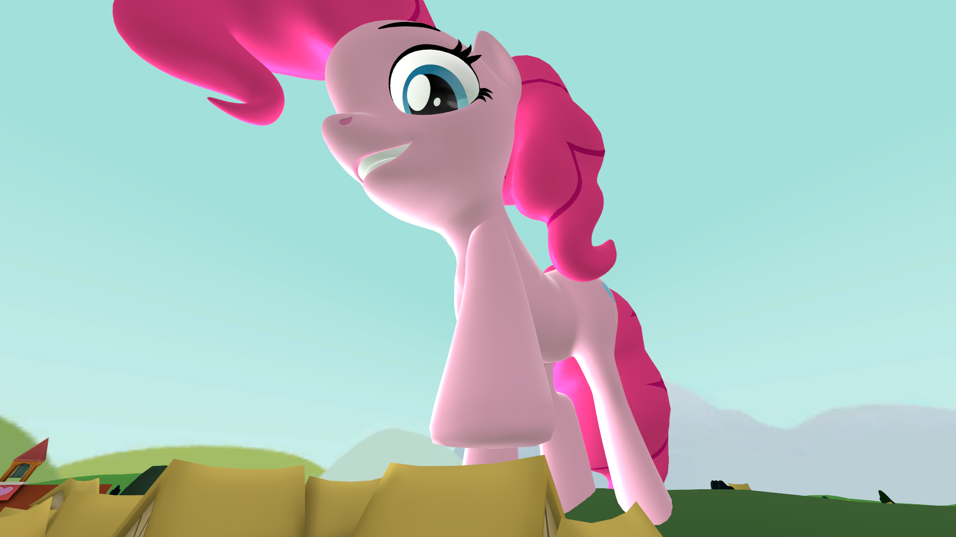 Pinkie Pie Stomping About by Sizevee -- Fur Affinity [dot] net