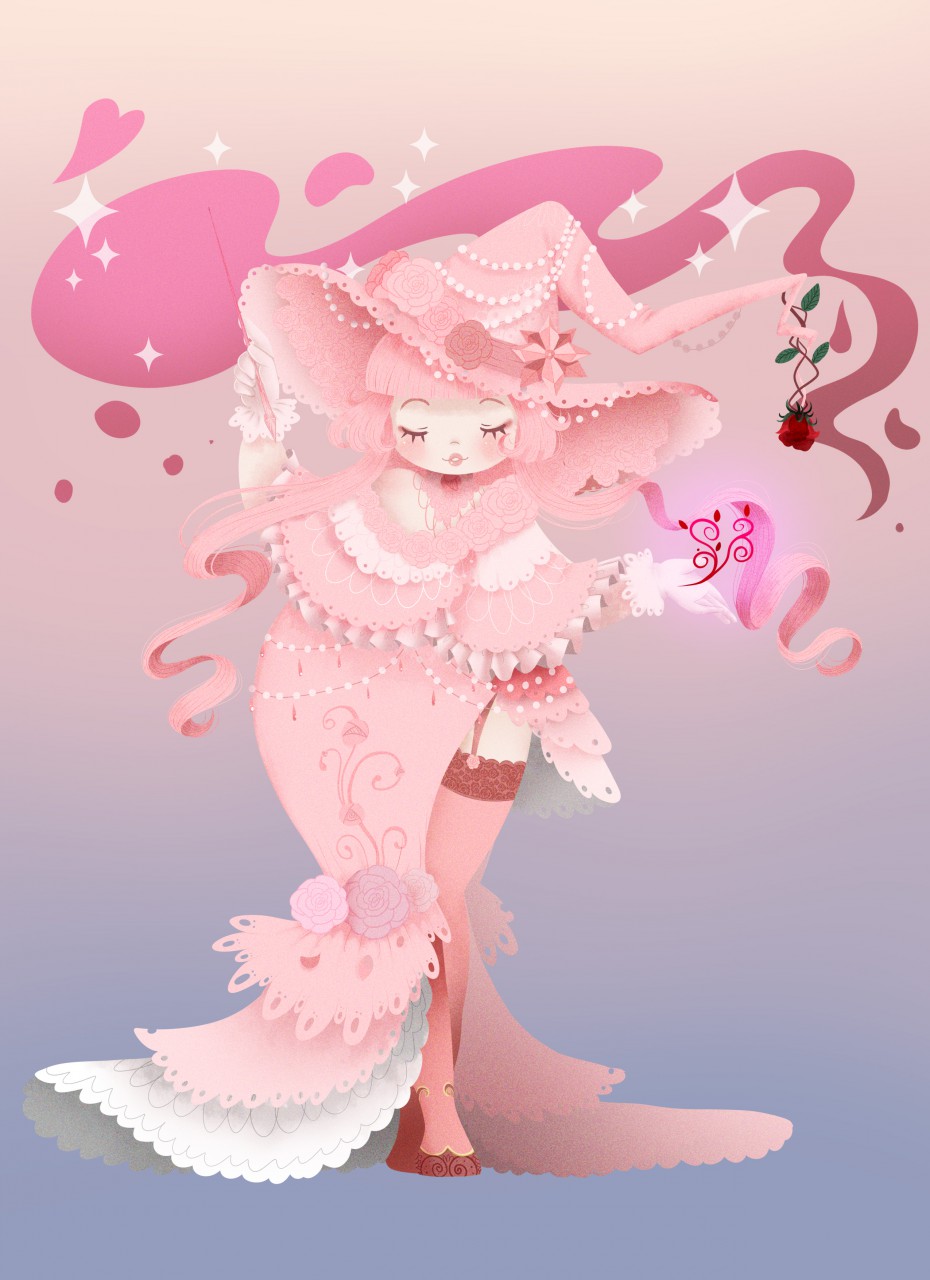 Morganite witch