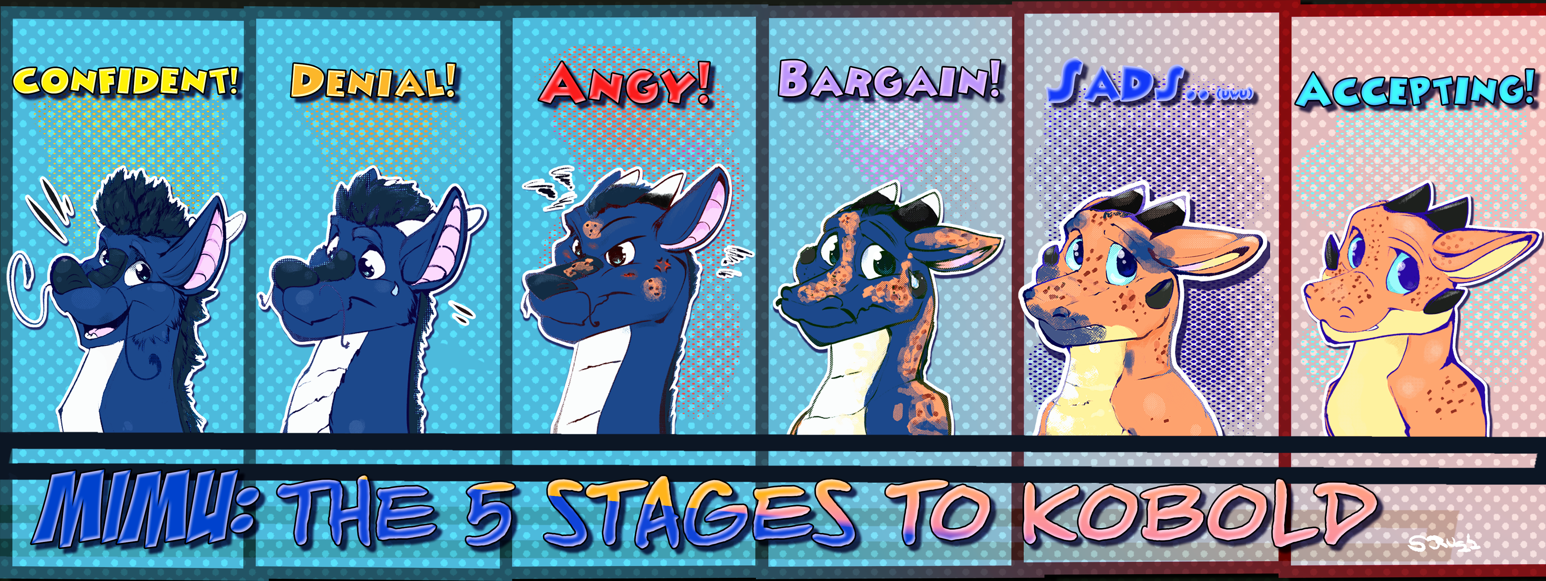 The Five Stages of furry Stage One: I'm not a furry, but It's